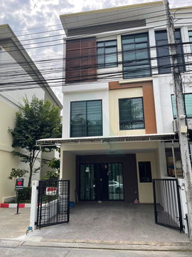 🚩 ให้เช่าทาวน์เฮาส์ 3 ชั้น ซิกเนเจอร์ วิภาวดี 60 3 ห้องนอน 3 ห้องน้ำ