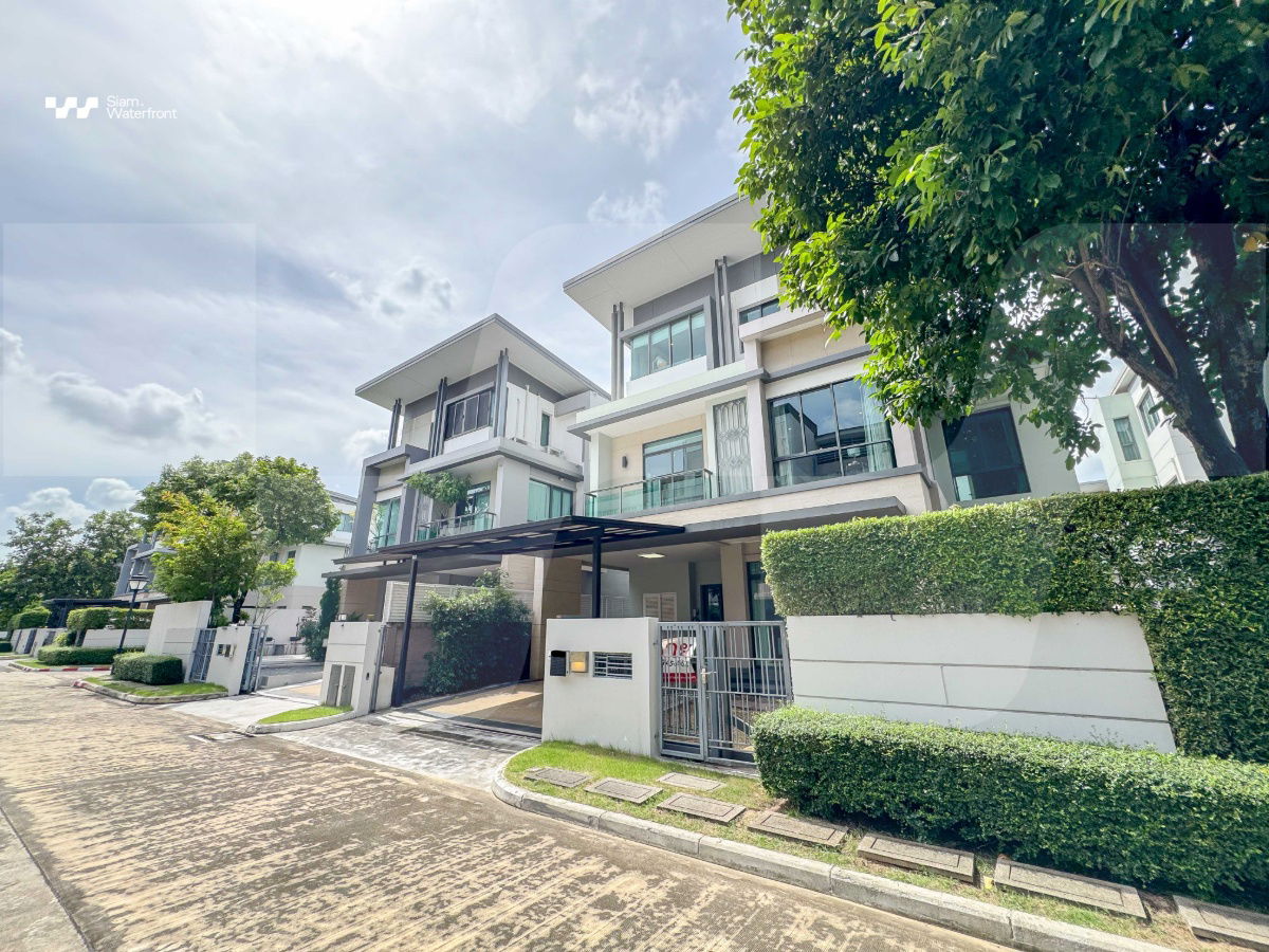 picture 🔥For sale🔥3-Story House at Narasiri Topiary Nawamin, 63.2 sq.wah, 4Bedrooms/5Bathrooms, Fully Furnished, Prime Location - 3/87