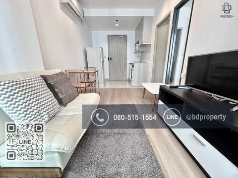 BESTDEAL FOR RENT  1 Bedroom  31 sqm. Special Price 15k/Month “IDEO MOBI RAMA 9” Near Phraram Kao 9 MRT Station 80 meters.