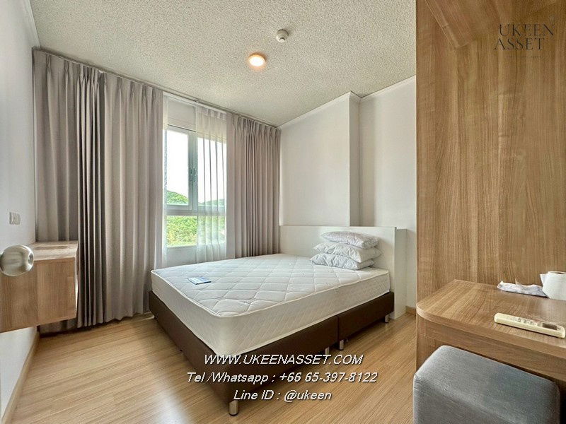 picture UK01-304 Condo for rent Sea Hill Condo (Sriracha) corner room 37 sq m. : Price 8,000 baht **Next to Sukhumvit Road** - 6/10