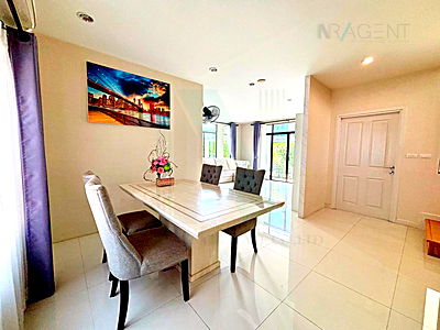 Houses for rent Market Village Suvarnaphumi : 🎉 For Rent 2-story House PASSORN PRESTIGE BANGNA-SUVARNABHUMI 4 bedroom 3 bathroom