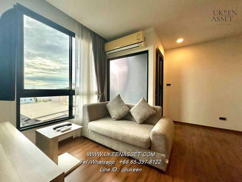 picture UK01-0311 For rent Stasia Residences Sriracha: 1 bedroom, size 35 sq m.,6th floor , price 8,000 baht/month with mountain view. - 4/13