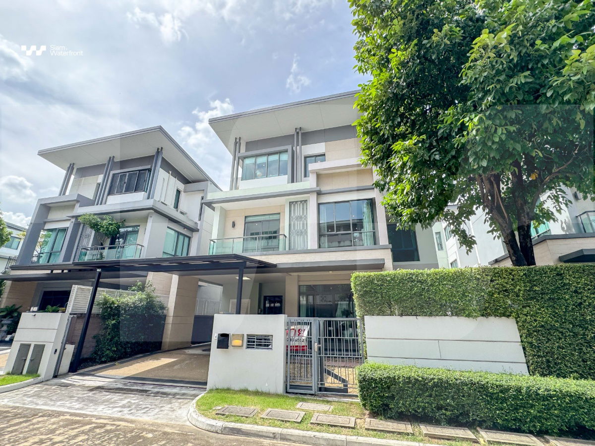 picture 🔥For sale🔥3-Story House at Narasiri Topiary Nawamin, 63.2 sq.wah, 4Bedrooms/5Bathrooms, Fully Furnished, Prime Location - 4/87