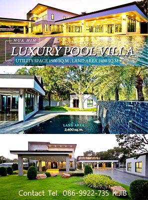 Houses for sale Boromrajonani College of Nursing Chai Nat : Luxury vacation home for sale in Hua Hin Soi Chonlaprathan 12