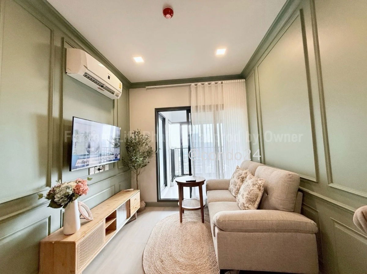 รูป ให้เช่า ห้องใหม่ Life Phahol - Ladprao (ไลฟ์ พหล -ลาดพร้าว ) Line : @condo24 (มี@ด้วย) - รูปที่ 2/25