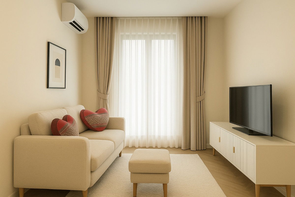 picture For Rent: Aspire Arun Prive – 38 sq.m., 1 Bedroom + 1 Multipurpose Room (can be converted into a guest bedroom) - 7/15