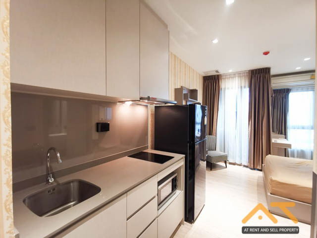 รูป 🏢ให้เช่า Whizdom Station Ratchada-Thapra 🏢 - 23 ตร.ม. Studio ห้องสวย ใกล้ BTS ตลาดพลู - รูปที่ 10/11