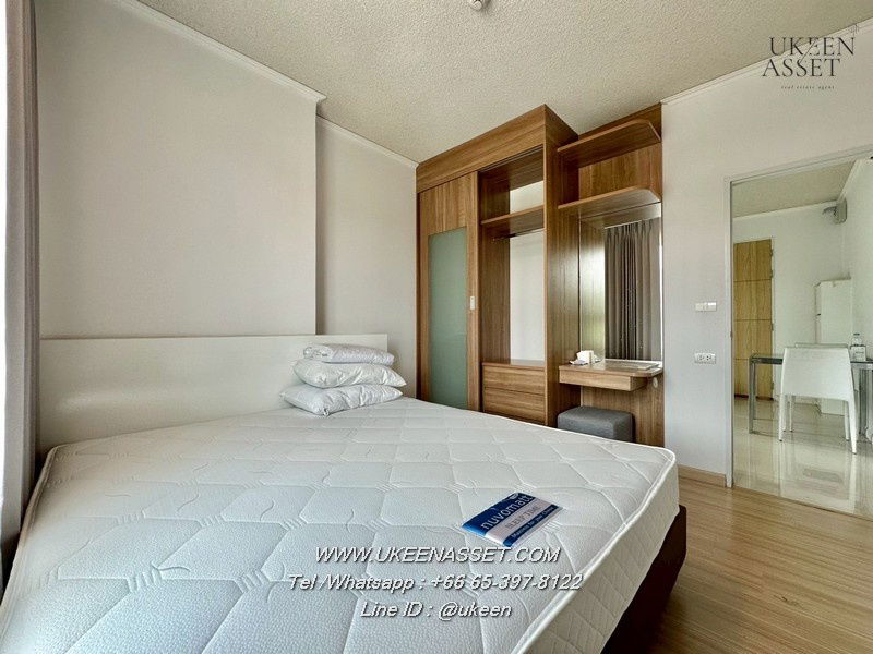 picture UK01-304 Condo for rent Sea Hill Condo (Sriracha) corner room 37 sq m. : Price 8,000 baht **Next to Sukhumvit Road** - 7/10