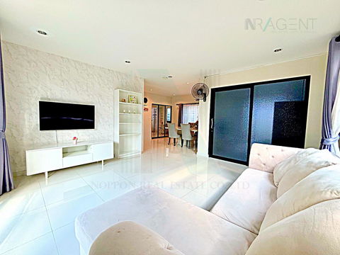 📌 ให้เช่าบ้านเดี่ยว 2 ชั้น ภัสสร เพรสทีจ บางนา-สุวรรณภูมิ 4 ห้องนอน 3 ห้องน้ำ