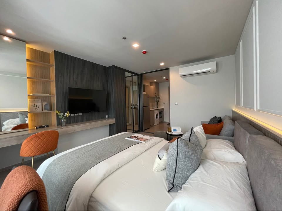 รูป 🚨 For Rent 🌞 : life ladprao  🏨   ห้อง Studio ห้องกว้างพิเศษ แต่งสวย  Build-In หรูหรา ราคาดีมากๆๆๆหาได้ยาก แนะนำให้รีบจองได้เลยนะคะ  🚨✨ - รูปที่ 2/10