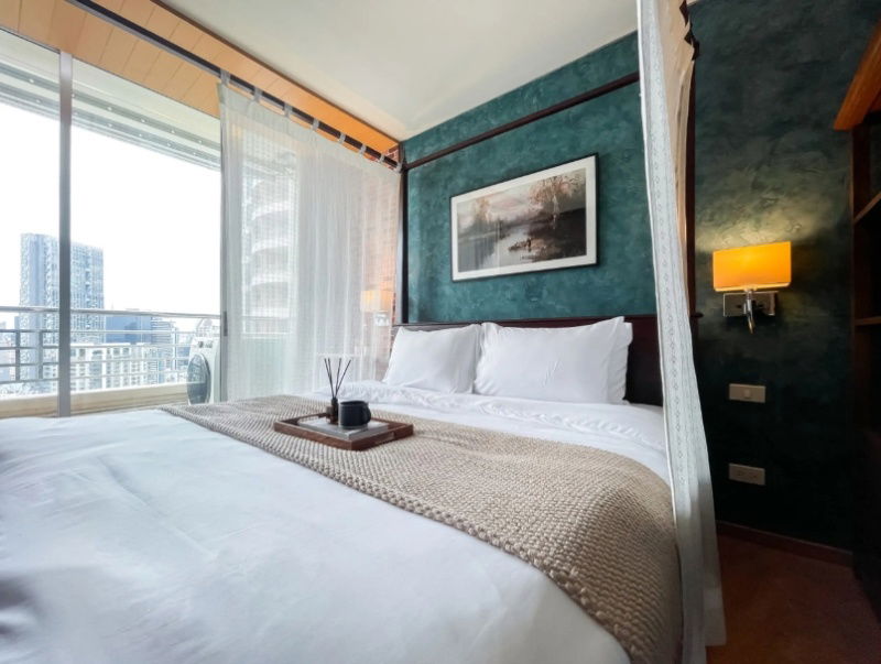 รูป TA7594📲@556ryccg 🌉2 ห้องนอน 69 ตรม ชั้นสูง ระเบียงกว้าง พร้อมเฟอร์นิเจอร์ Sathorn Prime Residence ใกล้BTS ช่องนนทรี - รูปที่ 4/19