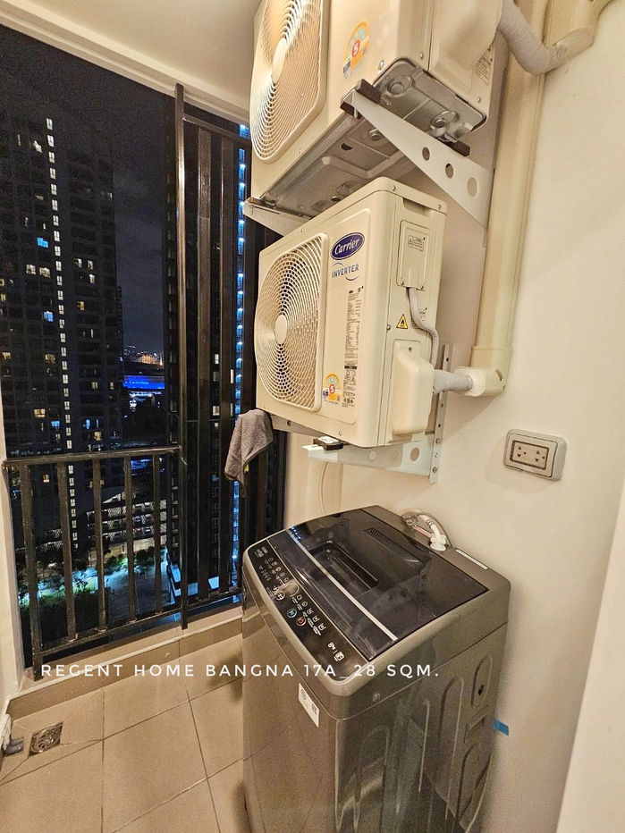 รูป พร้อมเช่า ห้องใหม่ 1 นอน Regent Home บางนา ใกล้ทางด่วนบางนาและ BTS บางนา ส่วนกลางจัดเต็ม - รูปที่ 9/10