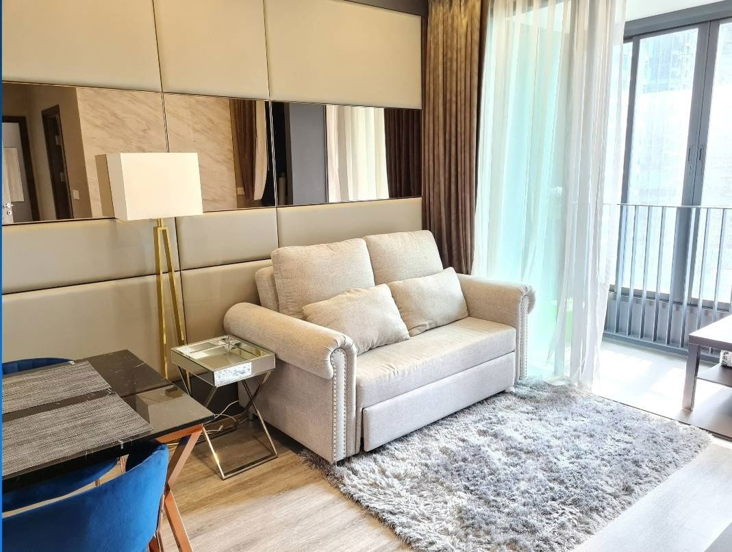 picture 🟢Condo For Rent 🟢IDEO Mobi Asoke Zone MRT Phetchaburi Full Furniture 1 bedroom 1 bathroom HOT!! - 4/9