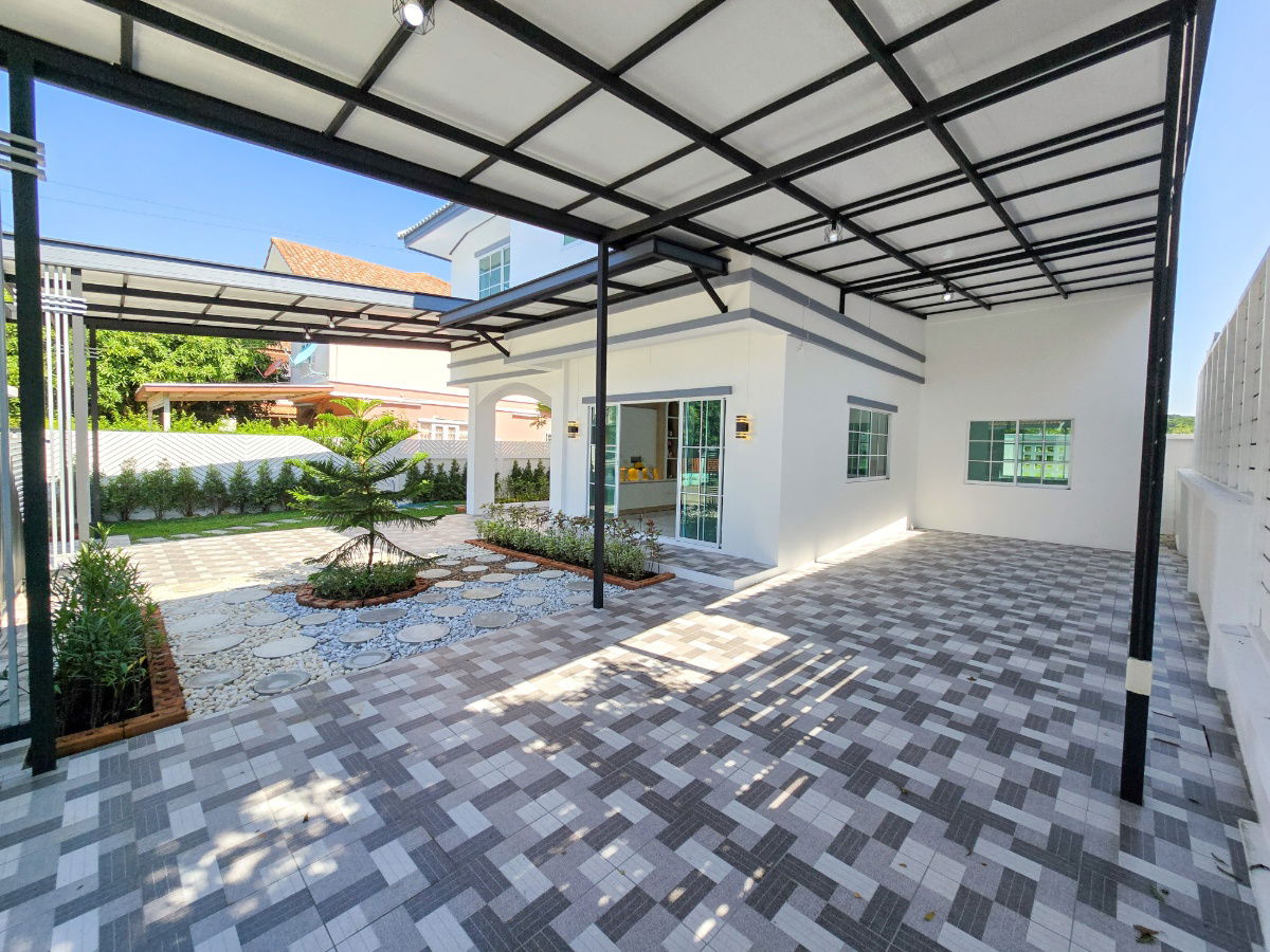 รูป บ้านเดี่ยว 2 ชั้น นิมิตใหม่ ทำเลดี พื้นที่กว้าง บรรยากาศดี ตกแต่งสวนหย่อมสวยงาม ร่มรื่น - รูปที่ 4/20