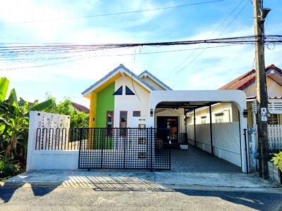 บ้านเดี่ยว ม.เทคโนโลยีมหานคร : บ้านชั้นเดียว คู้ขวา รีโนเวทใหม่ ทำเลดี เนื้อที่เยอะ