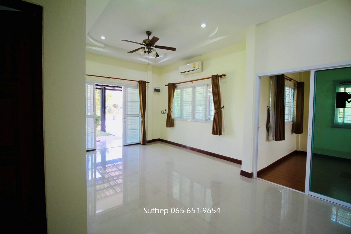 รูป บ้านเดี่ยวรีโนเวทใหม่ 100 ตร.ว. หมู่บ้านเทพรัฐ 1 ใกล้นิคมฯ เอเซียและโลตัสใหญ่ บ้านฉาง ระยอง - รูปที่ 14/29