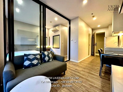 Condos for rent Kasetsart University Si Racha Campus : UK01-310 For rent Knightsbridge The Ocean Sriracha : 1 Bedroom 35 Sq.m. mountain view 10,000 baht/month
