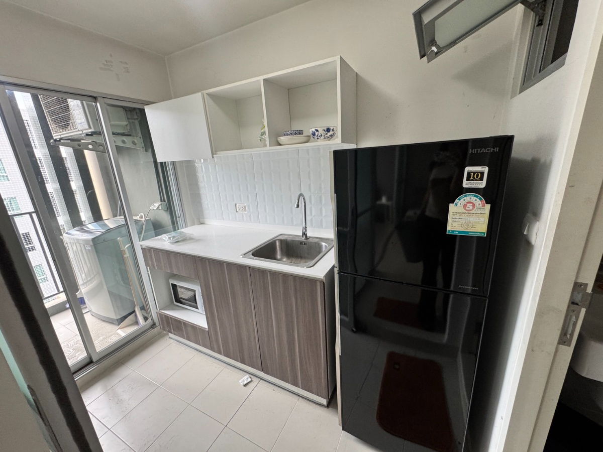 รูป เช่า D Condo Sign ติดเซ็นทรัลเฟส 9,500 /เดือน เฟอร์ครบ - รูปที่ 6/7
