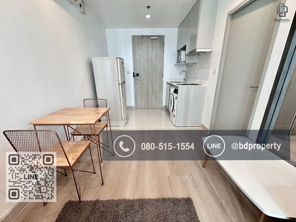picture BESTDEAL FOR RENT  1 Bedroom  31 sqm. Special Price 15k/Month “IDEO MOBI RAMA 9” Near Phraram Kao 9 MRT Station 80 meters. - 7/10