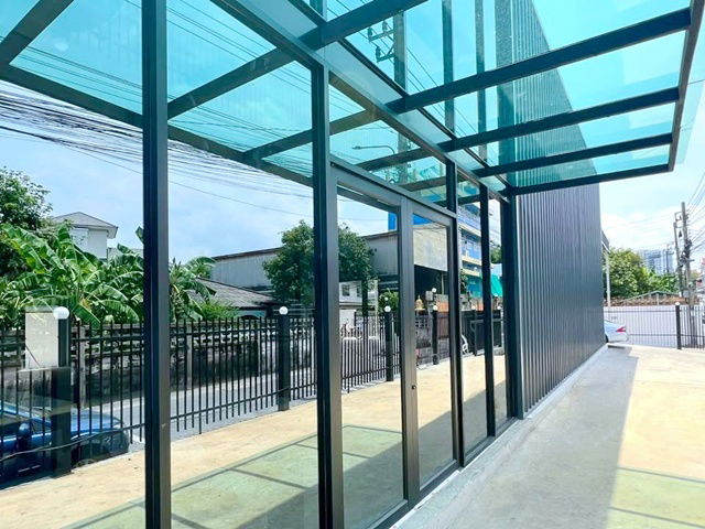 picture BTS Udomsuk 1.2km. Opposite BITEC Bangna 5500m. Warehouse with 2-story office for rent 392 sq.m - 3/8