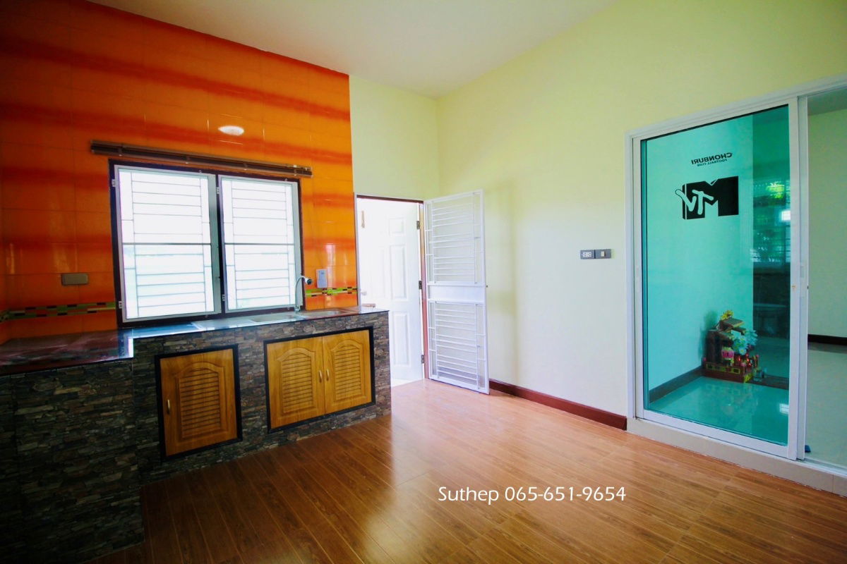 รูป บ้านเดี่ยวรีโนเวทใหม่ 100 ตร.ว. หมู่บ้านเทพรัฐ 1 ใกล้นิคมฯ เอเซียและโลตัสใหญ่ บ้านฉาง ระยอง - รูปที่ 22/29