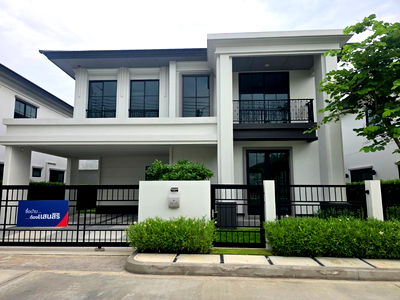 บ้านเดี่ยว นิคมอัญธานี (เจมโมโปลิส) : 204 sq.m.  with 4 bedrooms, last unit at a special price Setthasiri Bangna–Suvarnabhumi