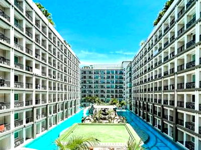 Condos for sale Tesco Lotus South Pattaya : Dusit Grand  Park 2  Condominium  pool view 