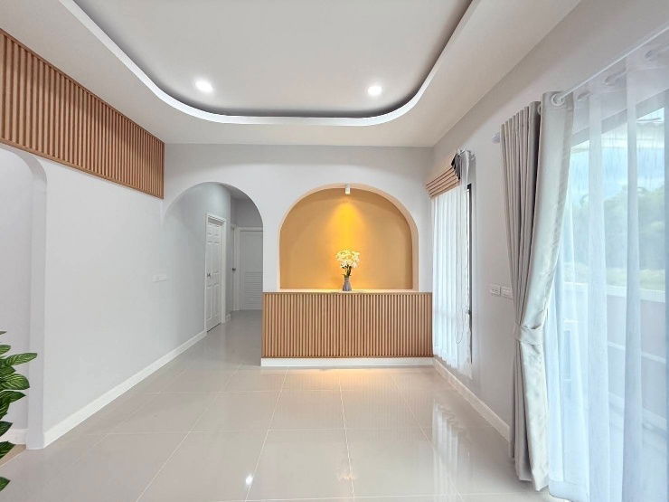 รูป ขายบ้านใหม่ชั้นเดียวพร้อมเฟอร์ฯ เฟส 36 ไผ่ล้อม ต.สันผักหวาน อ.หางดง  ใกล้โรงเรียนนานาชาติลานนา , กาดฝรั่ง เดินทางสะดวก #พร้อมรายการของแถมกว่า18รายการ - รูปที่ 2/20