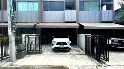 เช่าบ้านเดี่ยว บิ๊กซี บางใหญ่ : 🏡🏡ปล่อยเช่า!! บ้านกลางเมืองราชพฤกษ์ 3 ชั้น ใกล้เซ็นทรัลเวสต์วิลล์ แต่งครบ หิ้วกระเป๋าเข้ามาอยู่ได้เลย!!🏡🏡