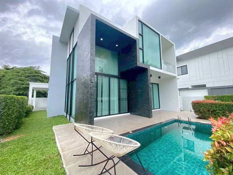 picture Luxury modern pool villa for sale – hang dong , chiang mai - 5/24