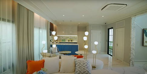 บ้านตัวอย่างหลังใหญ่ที่สุด 407 ตร.ม. หลังสุดท้าย  เศรษฐสิริ บางนา สุวรรณภูมิ 