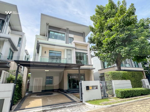 🔥For sale🔥3-Story House at Narasiri Topiary Nawamin, 63.2 sq.wah, 4Bedrooms/5Bathrooms, Fully Furnished, Prime Location
