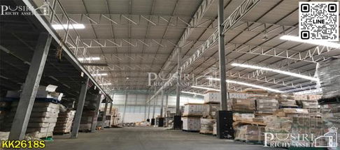 โรงงาน 6 ไร่ ผลิตและเก็บของได้เต็มที่ เดินทางสุดสะดวก ใกล้ทั้ง สาย 5 และเพชรเกษม - KK2618S