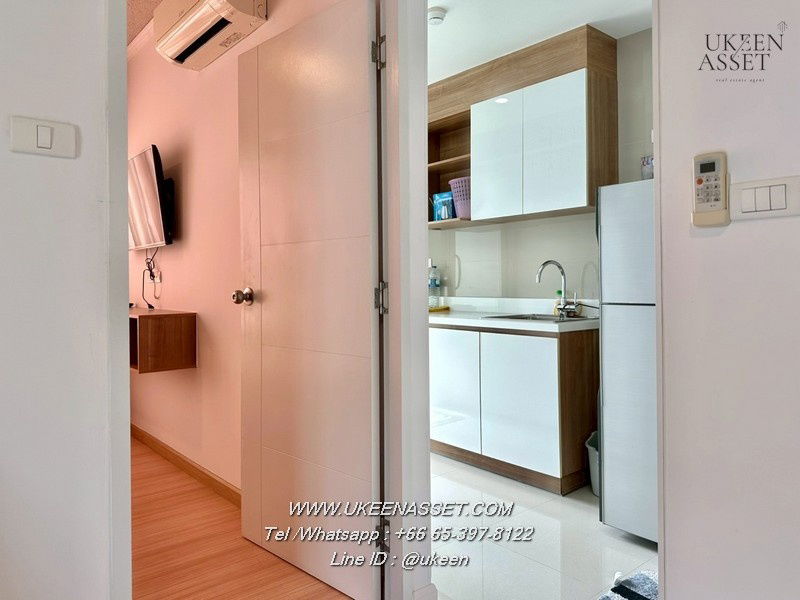 picture UK01- 305 For rent Sea Hill Condo Sriracha : 15th floor, corner room, price 9,000 baht, sea view, on Sukhumvit Road** - 7/10