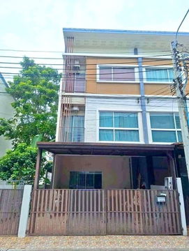 Phatthanakan32 OnNut35 MRT KhlongKlantan 1.5km. 3-story Vertical mansion for rent 4bed 21sq.wa.