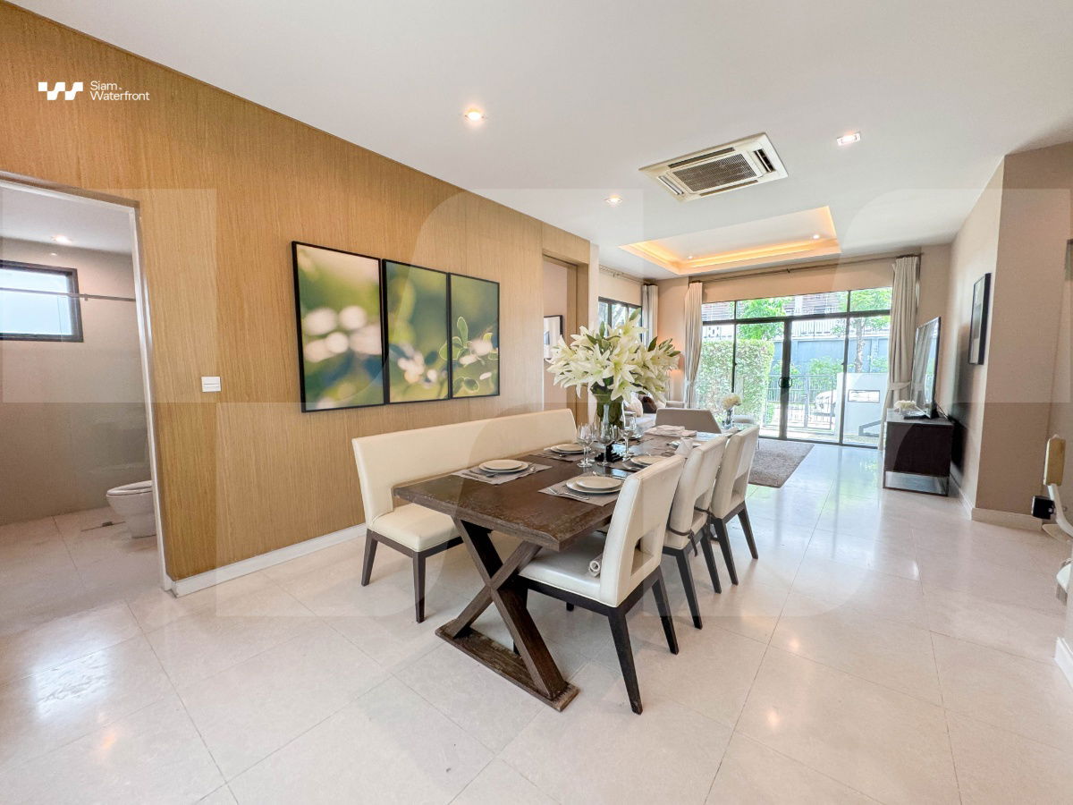 picture 🔥For sale🔥3-Story House at Narasiri Topiary Nawamin, 63.2 sq.wah, 4Bedrooms/5Bathrooms, Fully Furnished, Prime Location - 54/87