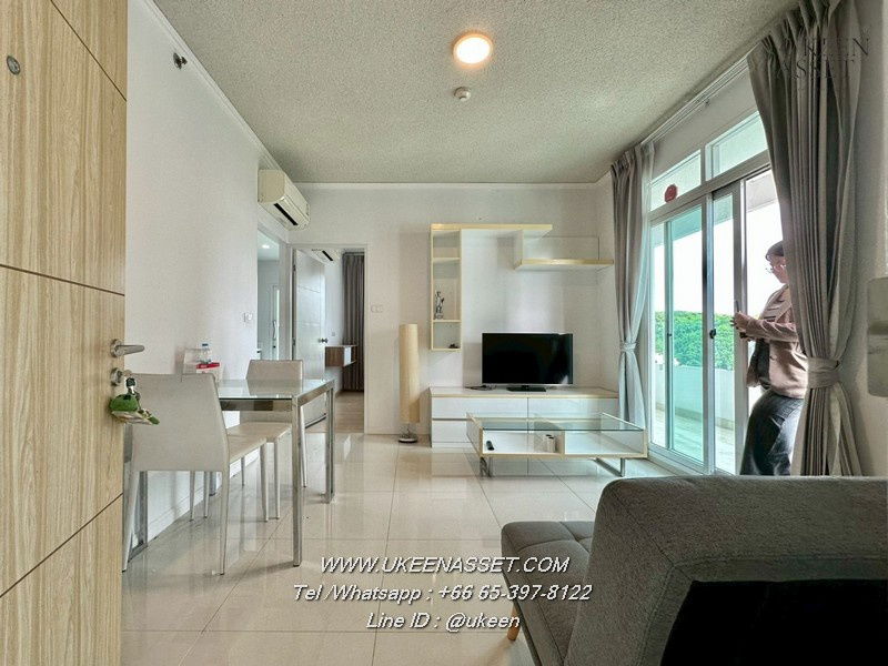 picture UK01-304 Condo for rent Sea Hill Condo (Sriracha) corner room 37 sq m. : Price 8,000 baht **Next to Sukhumvit Road** - 1/10
