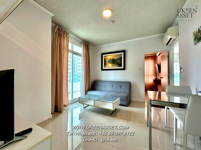 Condos for rent : UK01- 305 For rent Sea Hill Condo Sriracha : 15th floor, corner room, price 9,000 baht, sea view, on Sukhumvit Road**