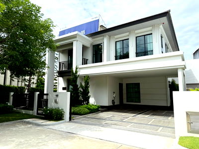บ้านเดี่ยว นิคมอัญธานี (เจมโมโปลิส) : พร้อมเข้าอยู่ทันที! บ้านตัวอย่าง 204 ตร.ม. ทำเลทองใกล้Clubhouse 