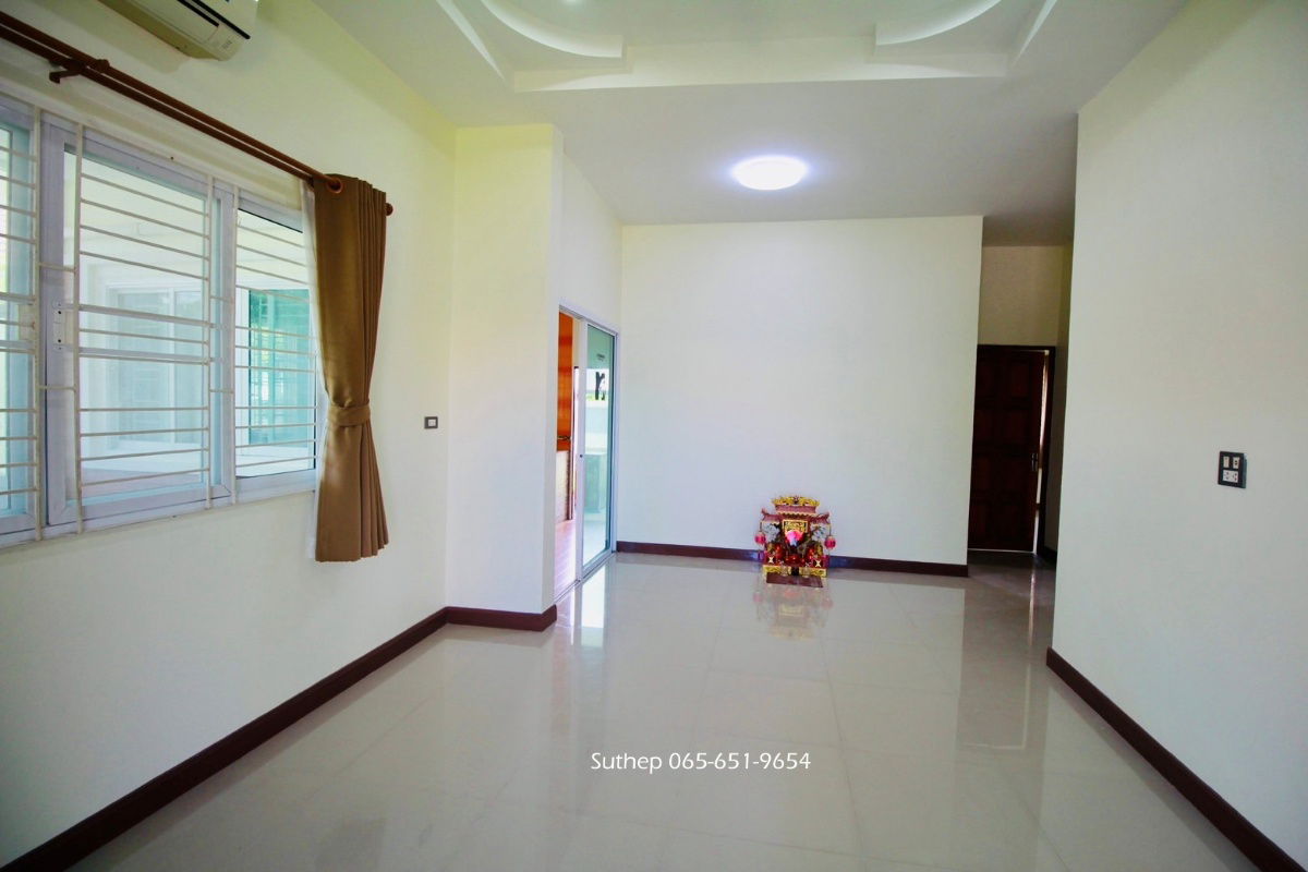 รูป บ้านเดี่ยวรีโนเวทใหม่ 100 ตร.ว. หมู่บ้านเทพรัฐ 1 ใกล้นิคมฯ เอเซียและโลตัสใหญ่ บ้านฉาง ระยอง - รูปที่ 13/29