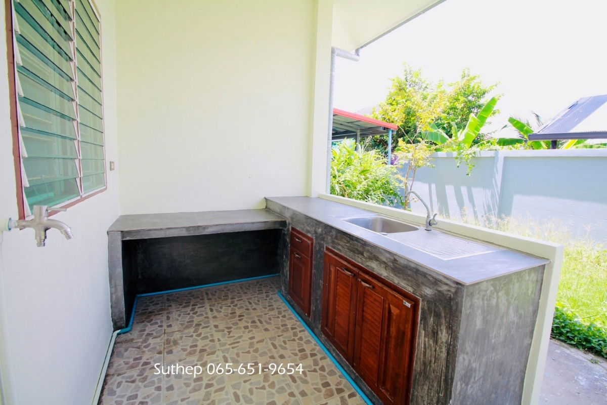 รูป บ้านเดี่ยวรีโนเวทใหม่ 100 ตร.ว. หมู่บ้านเทพรัฐ 1 ใกล้นิคมฯ เอเซียและโลตัสใหญ่ บ้านฉาง ระยอง - รูปที่ 23/29