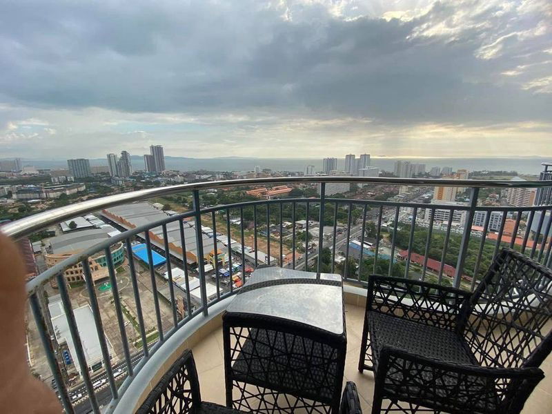 รูป ⛵ Supalai mare ⛵ Sea view / 34F / 2bedrooms >> THB25,000/month彡 - รูปที่ 1/13