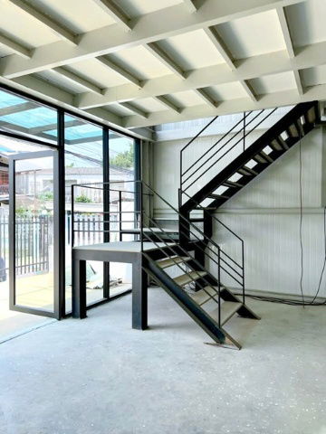 picture BTS Udomsuk 1.2km. Opposite BITEC Bangna 5500m. Warehouse with 2-story office for rent 392 sq.m - 6/8