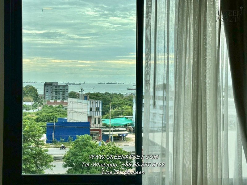 picture UK01-0311 For rent Stasia Residences Sriracha: 1 bedroom, size 35 sq m.,6th floor , price 8,000 baht/month with mountain view. - 3/13