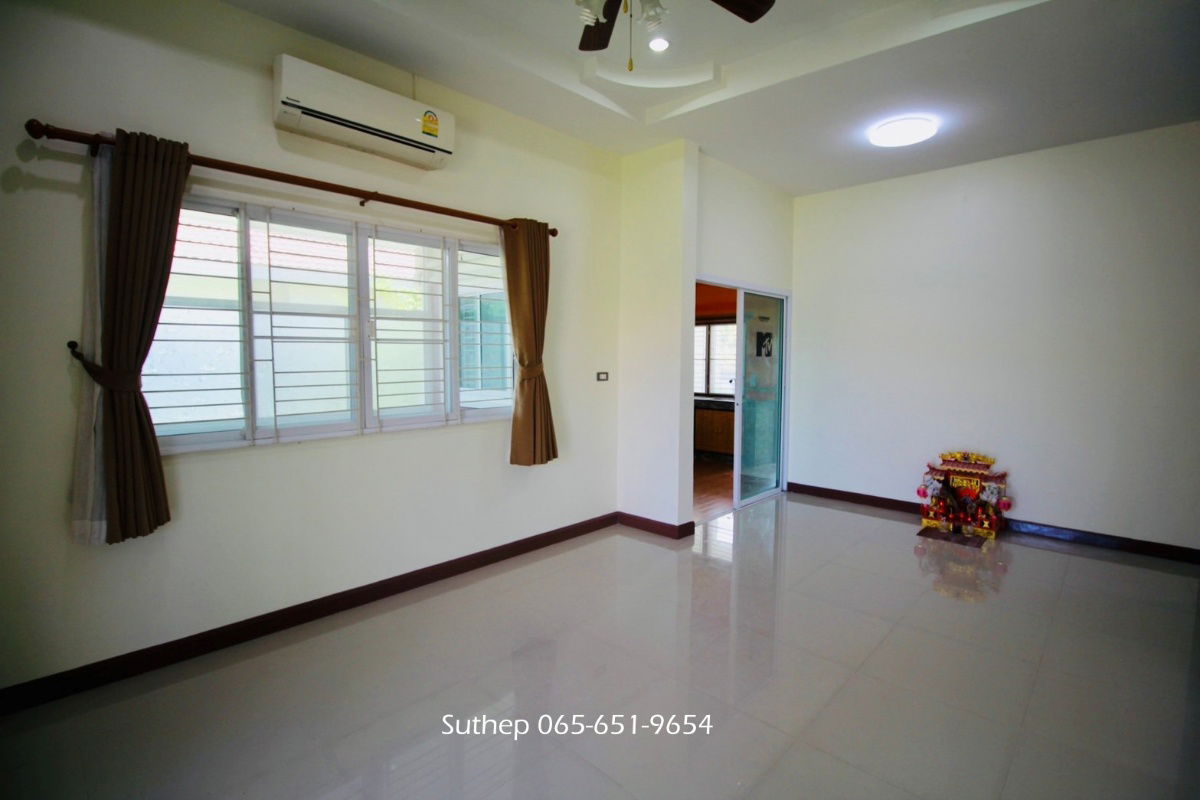 รูป บ้านเดี่ยวรีโนเวทใหม่ 100 ตร.ว. หมู่บ้านเทพรัฐ 1 ใกล้นิคมฯ เอเซียและโลตัสใหญ่ บ้านฉาง ระยอง - รูปที่ 15/29