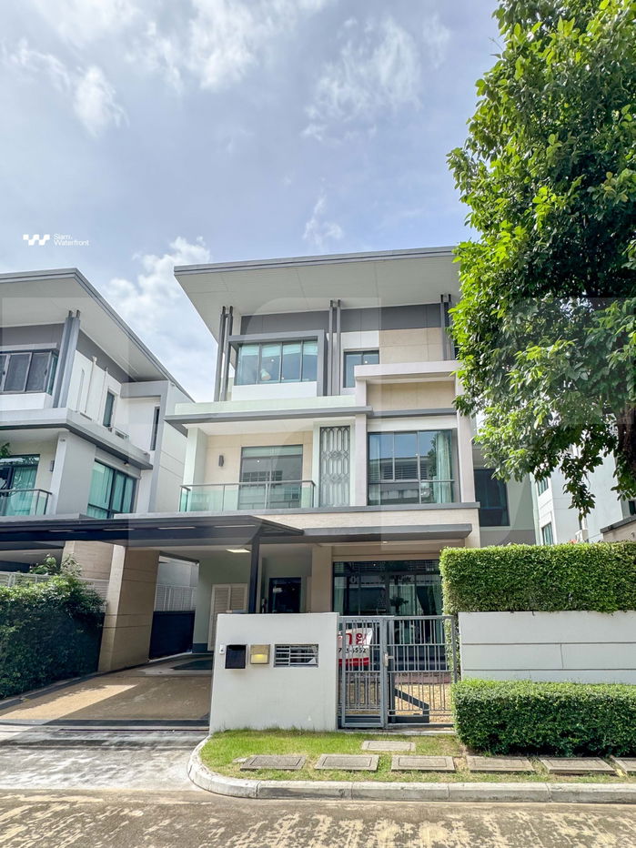 picture 🔥For sale🔥3-Story House at Narasiri Topiary Nawamin, 63.2 sq.wah, 4Bedrooms/5Bathrooms, Fully Furnished, Prime Location - 23/87