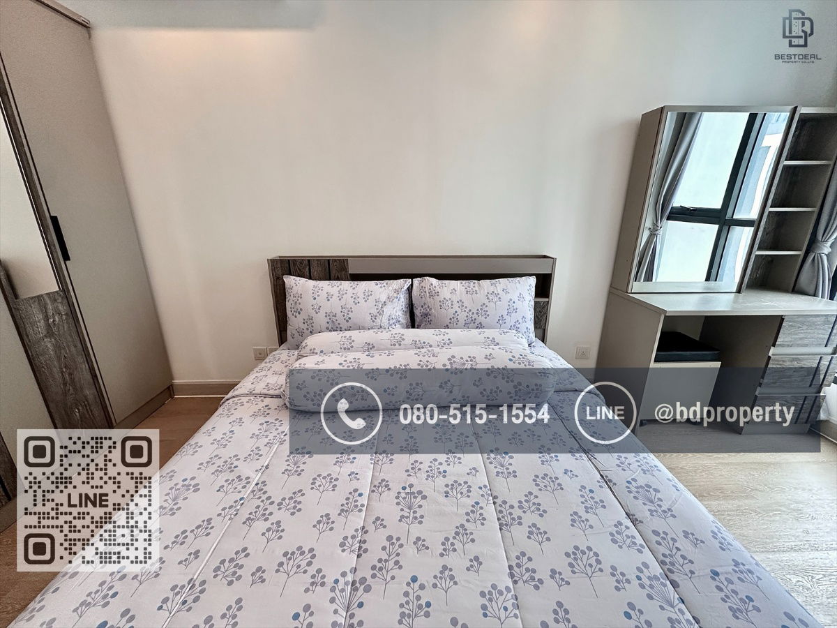 picture BESTDEAL FOR RENT  1 Bedroom  31 sqm. Special Price 15k/Month “IDEO MOBI RAMA 9” Near Phraram Kao 9 MRT Station 80 meters. - 6/10