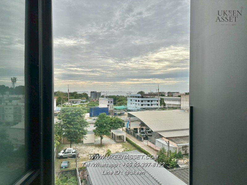 picture UK01-0311 For rent Stasia Residences Sriracha: 1 bedroom, size 35 sq m.,6th floor , price 8,000 baht/month with mountain view. - 13/13