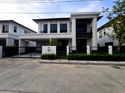 บ้านเดี่ยว นิคมอัญธานี (เจมโมโปลิส) : แบบบ้าน Victory ขนาด 247  ตร.ม. 4 ห้องนอน หลังสุดท้ายก่อนปิดเฟส เศรษฐสิริ บางนาสุวรรณภูมิ