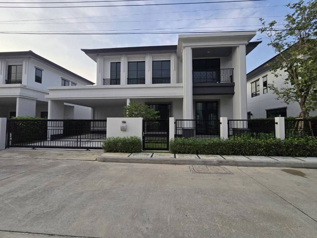 รูป แบบบ้าน Victory ขนาด 247  ตร.ม. 4 ห้องนอน หลังสุดท้ายก่อนปิดเฟส เศรษฐสิริ บางนาสุวรรณภูมิ - รูปที่ 1/18